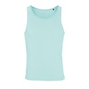 Tank top Unisex Oversize Bawelna Organiczna L03980 - Arctic Blue