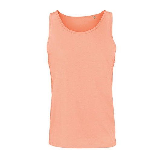 Tank top Unisex Oversize Bawelna Organiczna L03980 - Peach