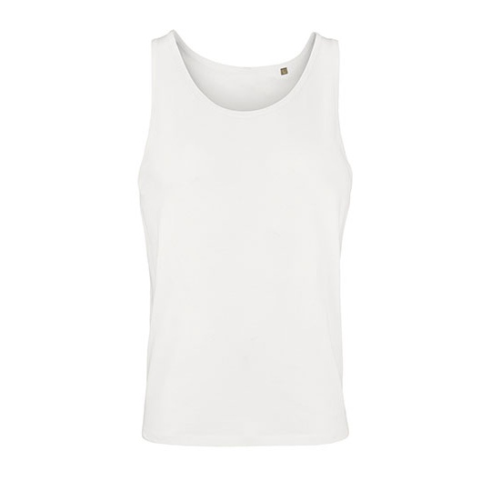 Tank top Unisex Oversize Bawelna Organiczna L03980 - White