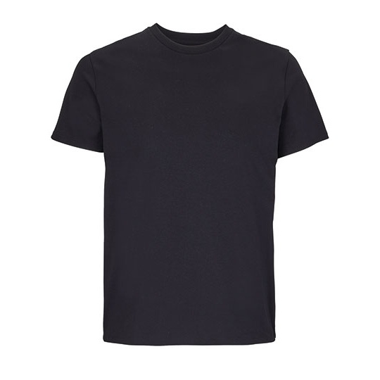Koszulka Unisex Klasyczna Bawełna w Konwersji L03981 - Deep Black