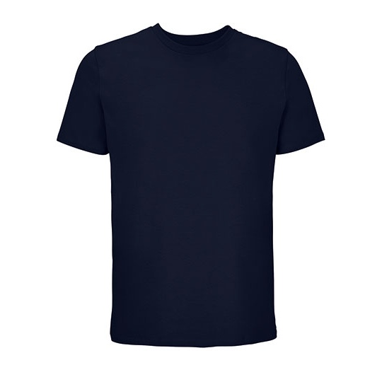 Koszulka Unisex Klasyczna Bawełna w Konwersji L03981 - French Navy