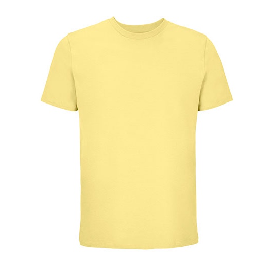 Koszulka Unisex Klasyczna Bawelna w Konwersji L03981 - Light Yellow