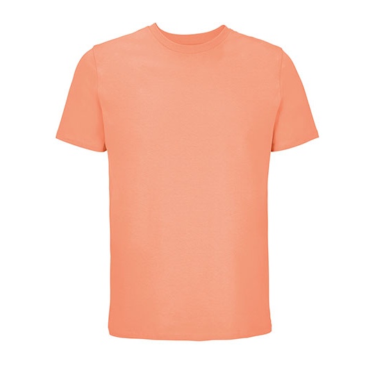 Koszulka Unisex Klasyczna Bawelna w Konwersji L03981 - Peach
