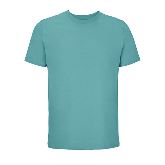 Koszulka Unisex Klasyczna Bawelna w Konwersji L03981 - Pool Blue