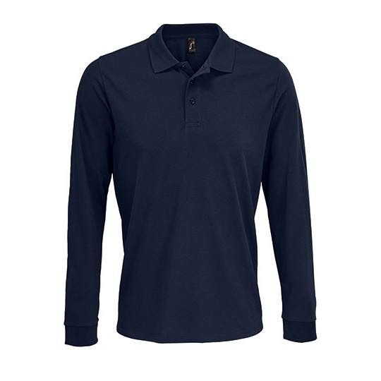 Polo Klasyczne Pika Poliester Bawelna L03983 - French Navy