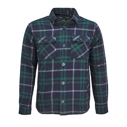 Koszula Flanelowa Unisex L03989 - Green Empire