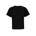 T-Shirt Unisex Oversize Bawelniany L03996 - Deep Black