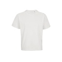T-Shirt Unisex Oversize Bawelniany L03996 - White