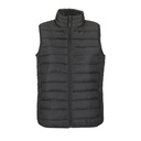 Bezrekawnik Damski Poliester Puchowy L04021 - Charcoal Grey (Solid)