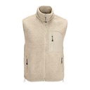 Kamizelka Unisex Sherpa Polar Recykling L04041 - Shear Beige & Beige