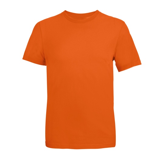 T-Shirt Klasyczny Czesana Bawelna L04203 - Dark Orange