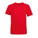 T-Shirt Klasyczny Czesana Bawelna L04203 - Red