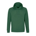 Bluza Z Kapturem Kieszenia Kangurka Bawelna Organiczna L04232 - Bottle Green
