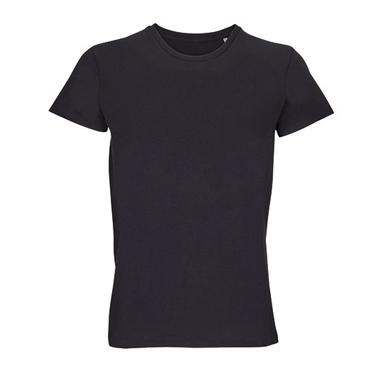 T-shirt Klasyczny Unisex Bawelna Recykling L04233 - Deep Black