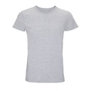T-shirt Klasyczny Unisex Bawelna Recykling L04233 - Grey Melange