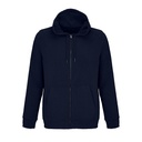 Bluza Unisex na Zamek Bawelna Organiczna L04237 - French Navy