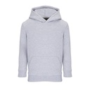 Bluza Dziecieca Kangurka Bawelniana Poliester Recykling L04238K - Grey Melange