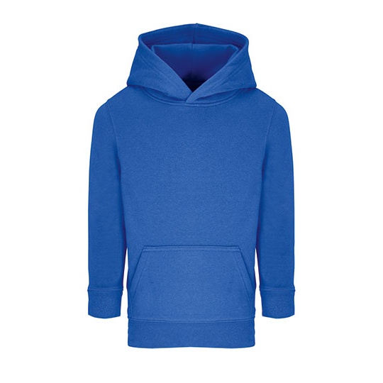 Bluza Dziecieca Kangurka Bawelniana Poliester Recykling L04238K - Royal Blue 241