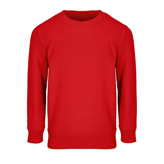 Bluza Dziecieca Oversize Poliester z Recyklingu L04239K - Bright Red