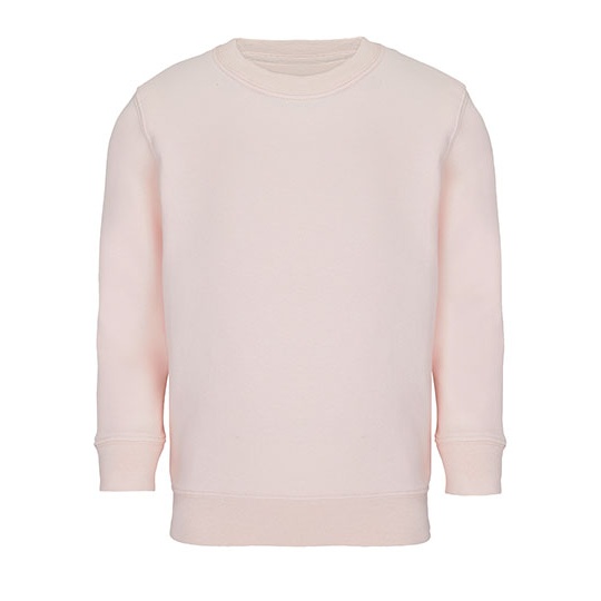 Bluza Dziecieca Oversize Poliester z Recyklingu L04239K - Creamy Pink