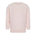 Bluza Dziecieca Oversize Poliester z Recyklingu L04239K - Creamy Pink