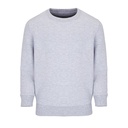 Bluza Dziecięca Oversize Poliester z Recyklingu L04239K - Grey Melange