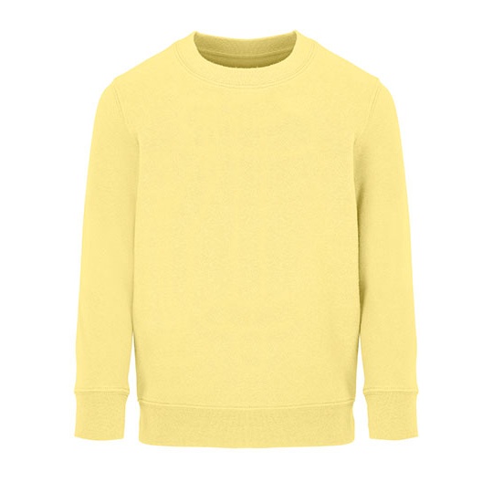 Bluza Dziecieca Oversize Poliester z Recyklingu L04239K - Light Yellow