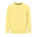 Bluza Dziecieca Oversize Poliester z Recyklingu L04239K - Light Yellow