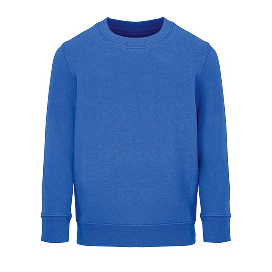 Bluza Dziecięca Oversize Poliester z Recyklingu L04239K - Royal Blue 241