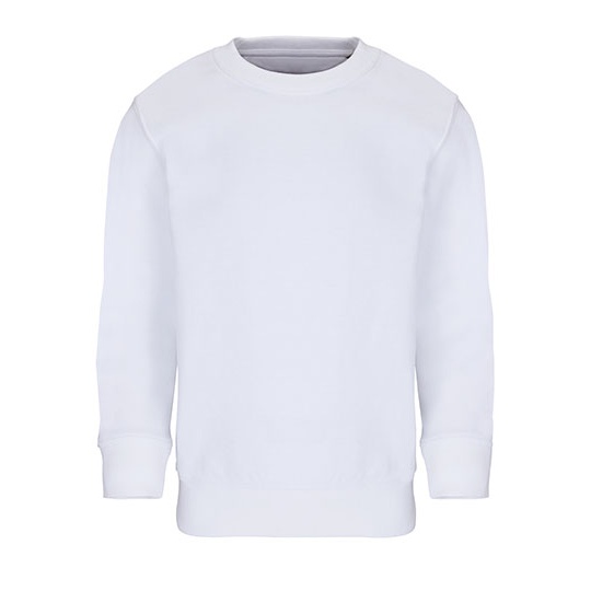 Bluza Dziecieca Oversize Poliester z Recyklingu L04239K - White