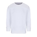 Bluza Dziecieca Oversize Poliester z Recyklingu L04239K - White