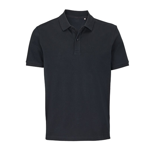 Koszulka polo unisex L04242 - Black
