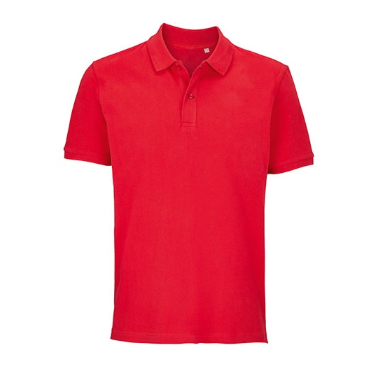 Koszulka polo unisex L04242 - Bright Red