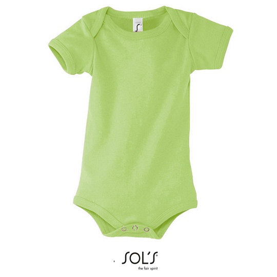 Body Krotki Rekaw Bawelniane L118 - Apple Green