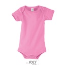 Body Krotki Rekaw Bawelniane L118 - Orchid Pink