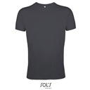 T-Shirt Slim Bawelniany L149 - Dark Grey (Solid)
