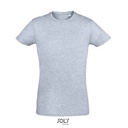 T-Shirt Slim Bawelniany L149 - Heather Sky