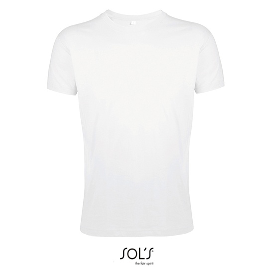 T-Shirt Slim Bawelniany L149 - White