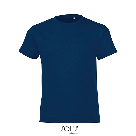 T-shirt Dzieciecy Klasyczny Bawelniany L149K - French Navy
