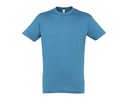 Koszulka Klasyczna Bawełniana L150 - Aqua