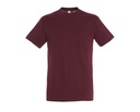 Koszulka Klasyczna Bawelniana L150 - Burgundy