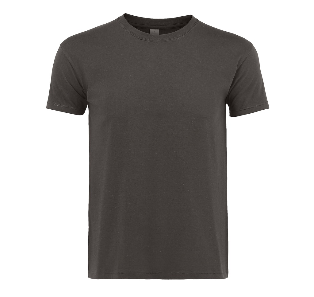 Koszulka Klasyczna Bawelniana L150 - Dark Grey (Solid)
