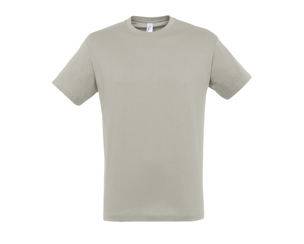 Koszulka Klasyczna Bawelniana L150 - Light Grey (Solid)