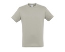 Koszulka Klasyczna Bawelniana L150 - Light Grey (Solid)