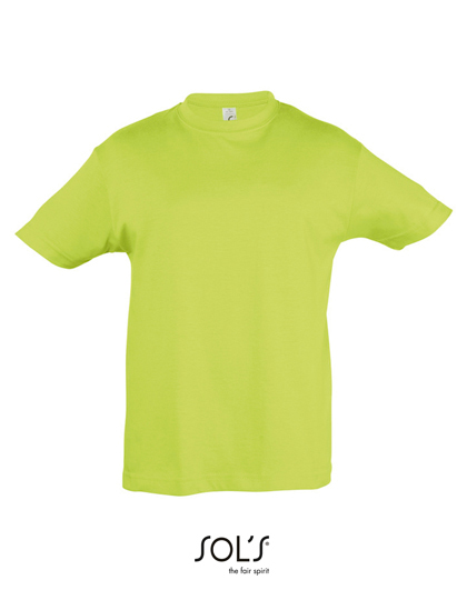 Koszulka Klasyczna Bawelniana L150K - Apple Green