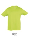 Koszulka Klasyczna Bawelniana L150K - Apple Green