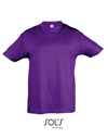 Koszulka Klasyczna Bawelniana L150K - Dark Purple
