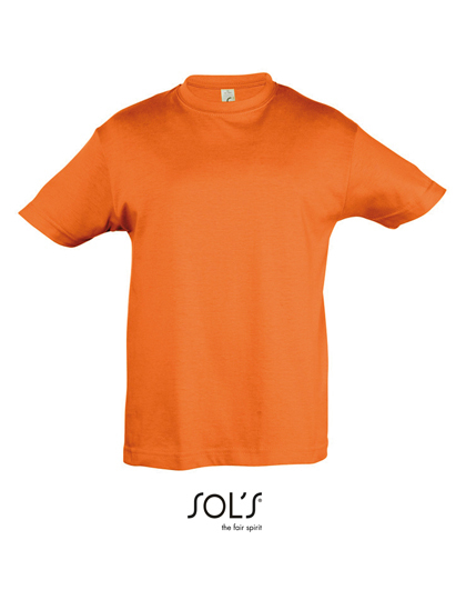 Koszulka Klasyczna Bawelniana L150K - Orange