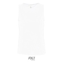 Tank Top Meski Klasyczny Bawelniany L171 - White