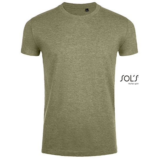 T-shirt Slim L189 - Heather Khaki